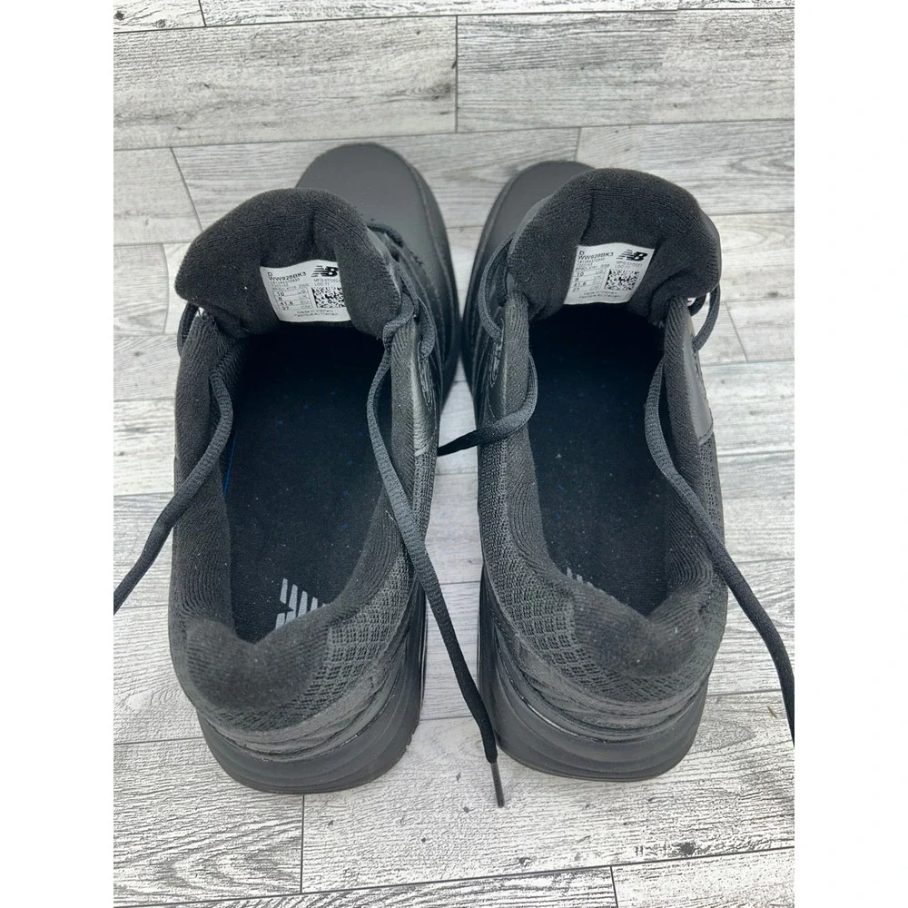 New Balance 928v3 Women Sz 10D Wide Black Leather Walking Shoes WW928BK3 Rollbar